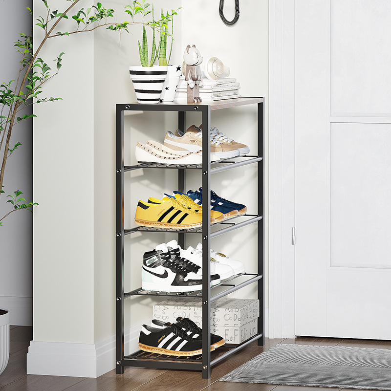 Multi-Layer Simple Shoe Rack Home Dormitory Door Integrated Storage Shoe Cabinet