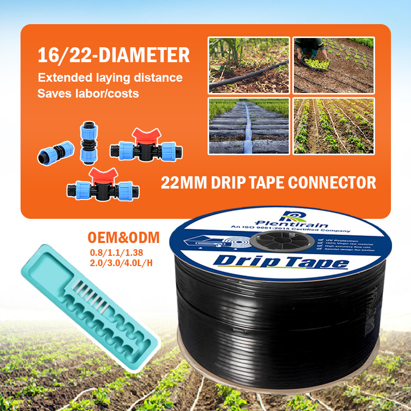 Premium 100% New PE DN16mm Drip Irrigation Pipe for Agriculture