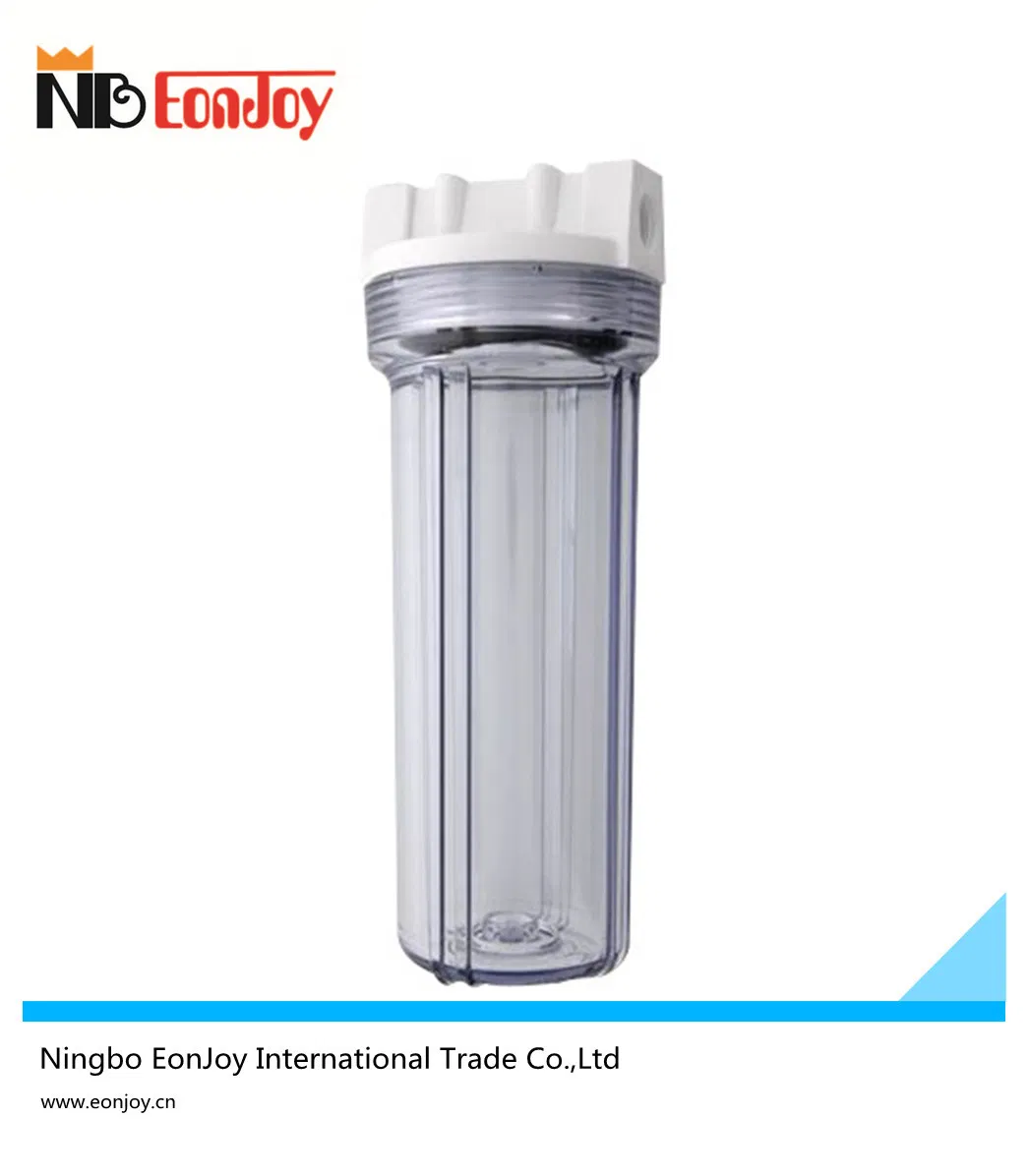 High-Quality 10-Inch Transparent Water Filter Housing for Clean Drinking
