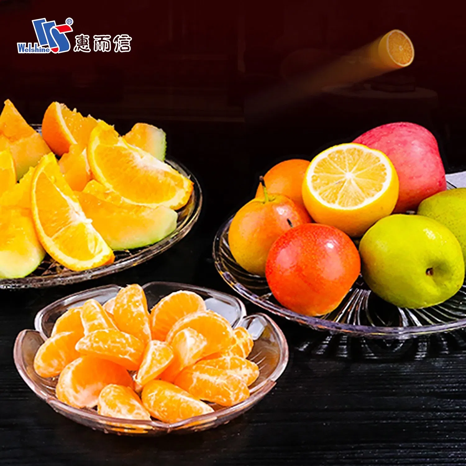 Decoration Accessories Dessert Fruit Snacks Candies Kitchen Household Plastic Fruit Plate