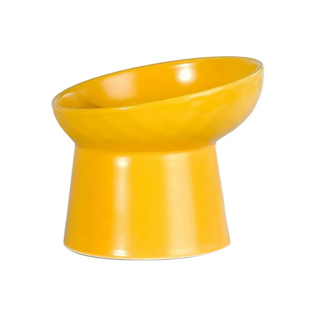 Hot-Selling Elevated Pet Feeder Bowl Cat Dog Bowls Ceramic Bowls Feeder for Pet