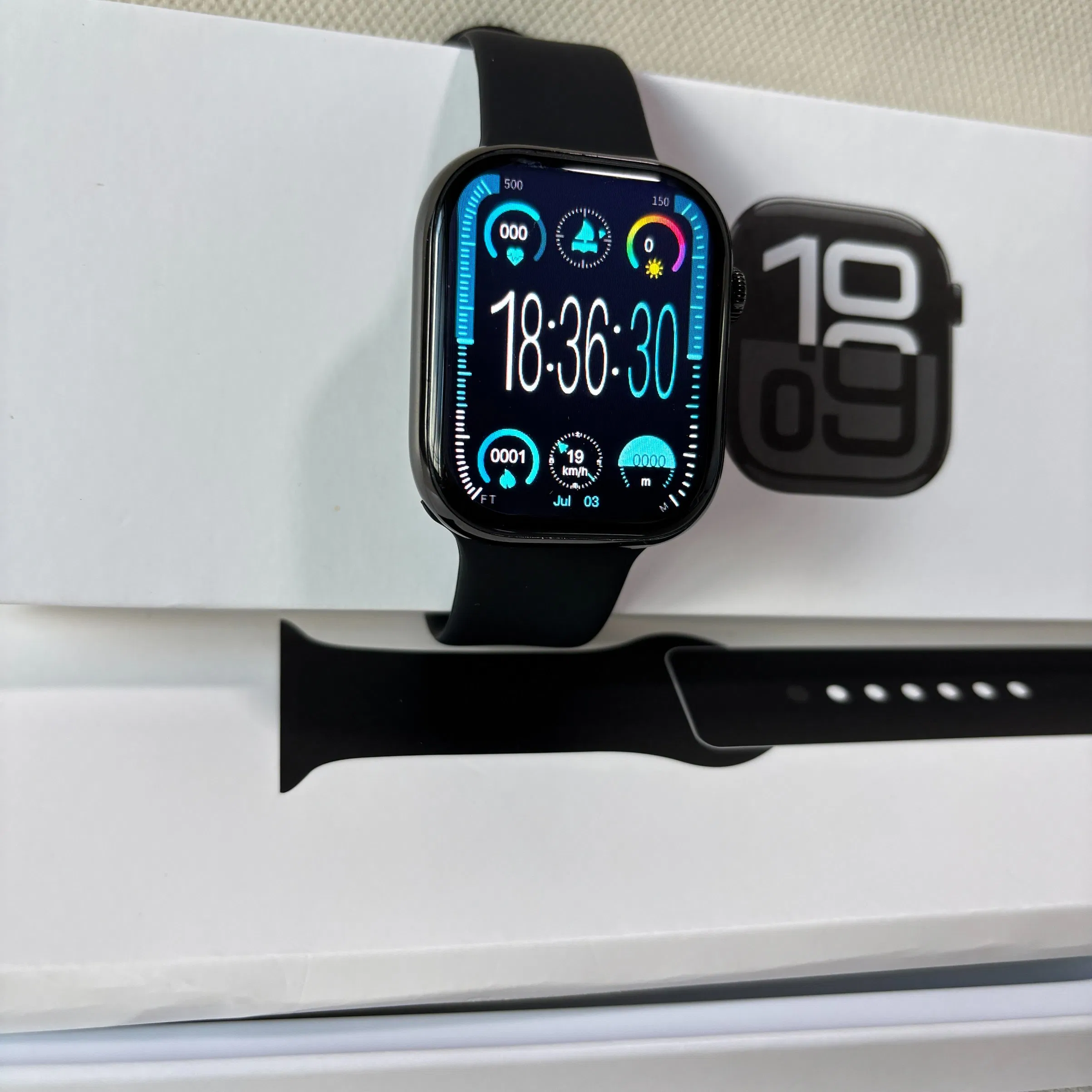 Top Watch S10 1: 1 Replica Smart, Business Health Version for Professional Users with Quick Access & Utility Message Reminder & Raise-to-Wake Screen&Calculator