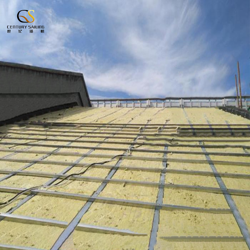 Centurysailing 20m*1.2m Glass Wool Insulation Felt Fiberglass Roofing Insulation Material 20 Cm Thickness Fiberglass Wool Roll