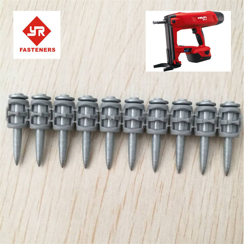 Bx-3 Type Plastic Strip Collated Concrete Nails - Drive Pins for Cordless Nail Guns