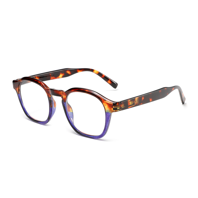 New Fashion Multicolor Square Round Anti-Blue Reading Glasses