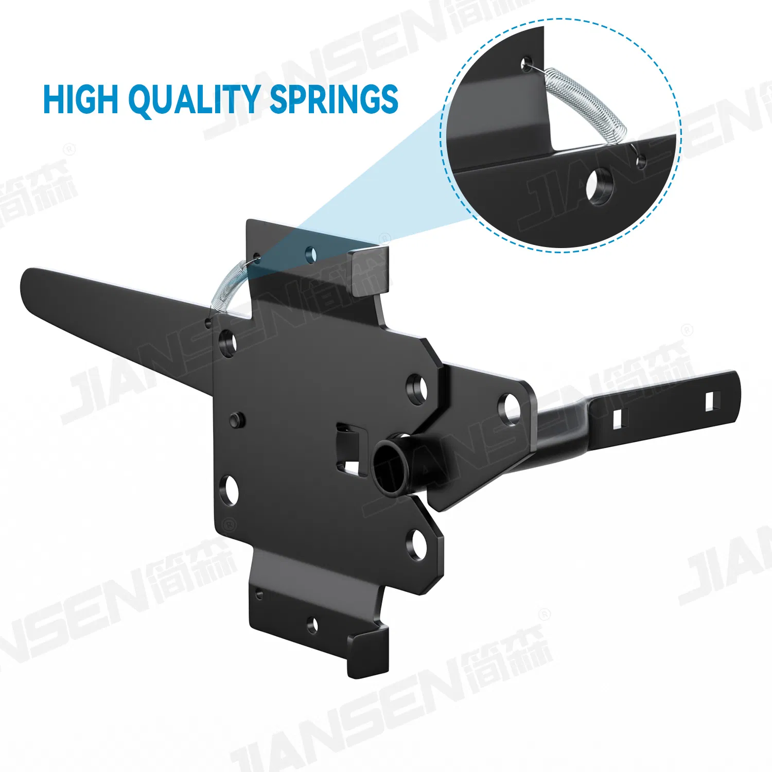 OEM Accepted Heavy-Duty Stainless Steel Wood Fence Latch Self-Locking Modern Door Latch Wood Fence Gate Latch
