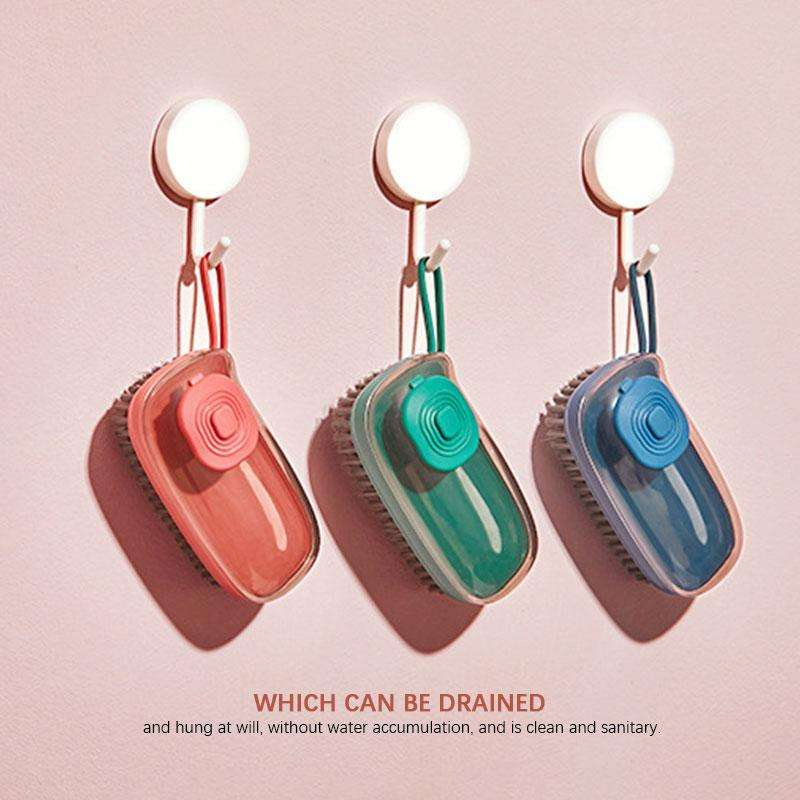 Multifunctional Cleaning Brush Portable Clothes Shoes Hydraulic Laundry Brushes