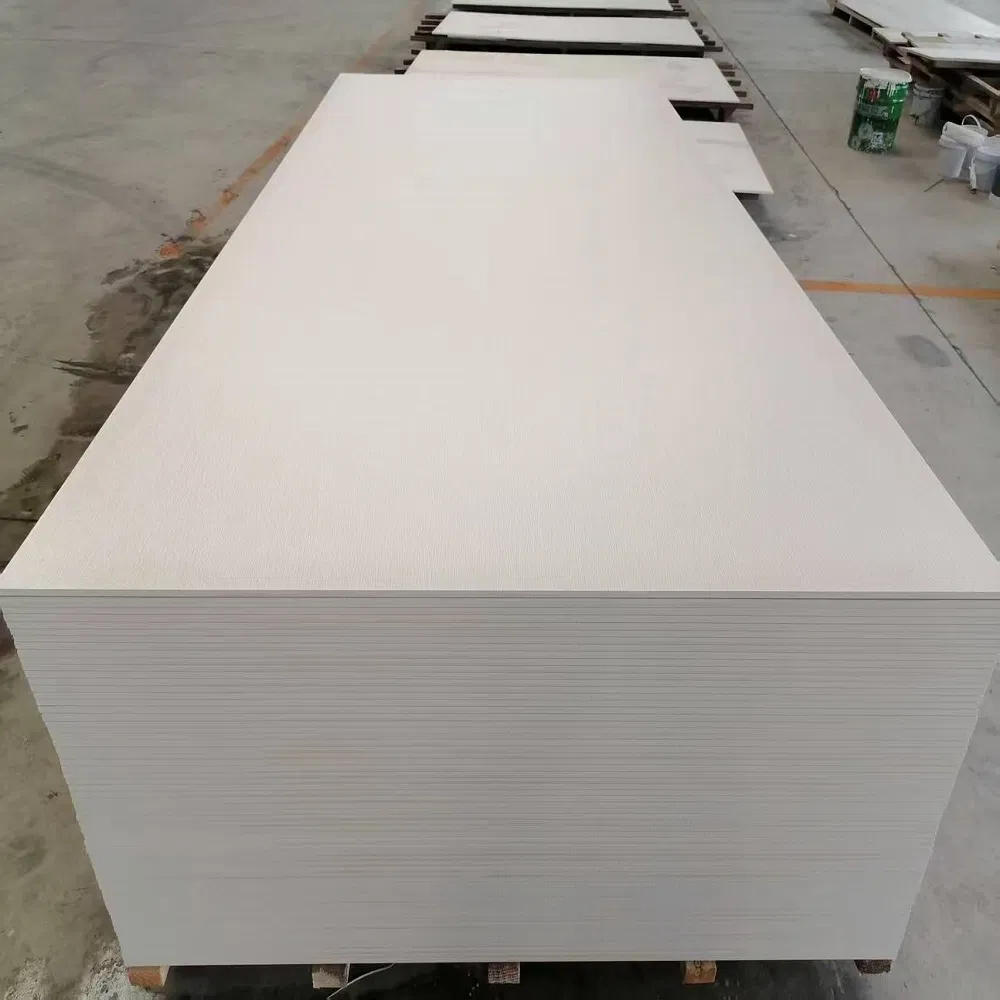 Wholesale Modern Light Grey Fiber Cement Panel Asbestos-Free Reinforced Calcium Silicate Board Wall Ceiling Floor Board