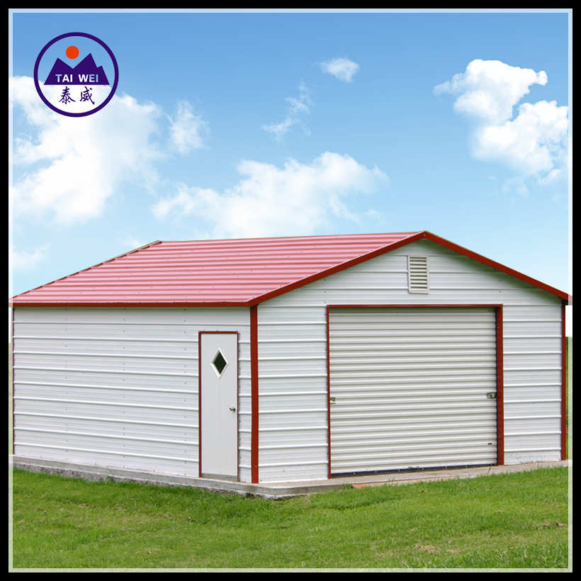Best Selling Quality Steel Construction Car Garage for Sale (TW1070J)