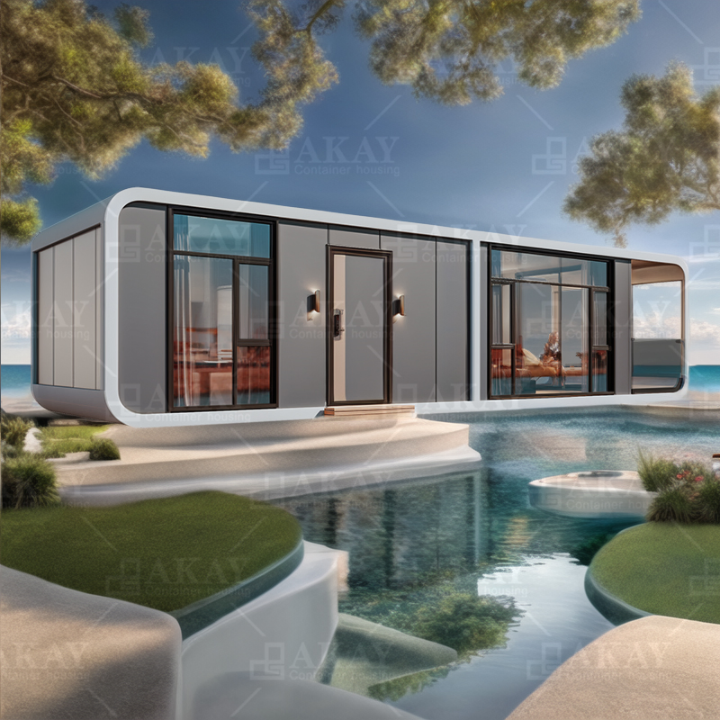 Modern High-End Prefabricated Building House Factory Custom Eco Container House Casa Modular Prefab House Detachable Capsule House