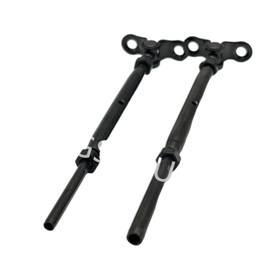 Premium Black Oxide Swage Toggle Turnbuckle for Secure Rigging