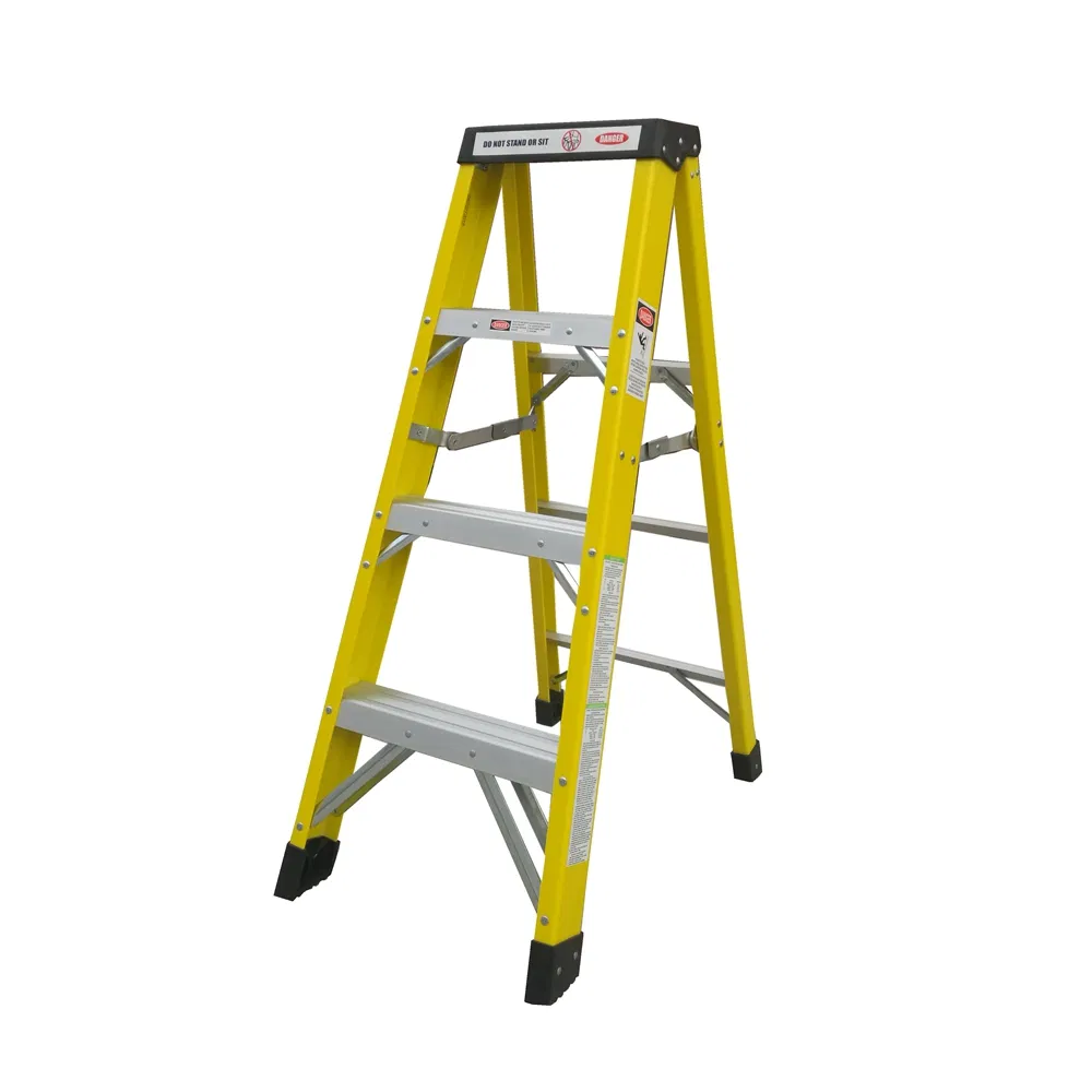 3 4 5 6 7 Steps Multi Purpose Fiberglass Safety Ladders Folding Step Ladder