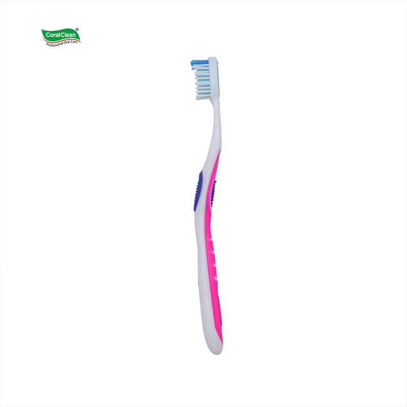 Manufacturer Adult Toothbrush Medium Bristles Teeth Brushes with Tongue Cleaner