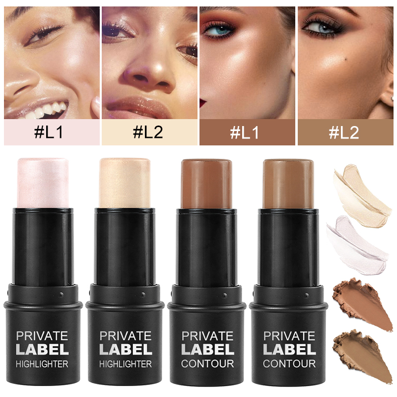 OEM Factory 4 Colors Contour Stick Waterproof Private Label Concealer Free Sample