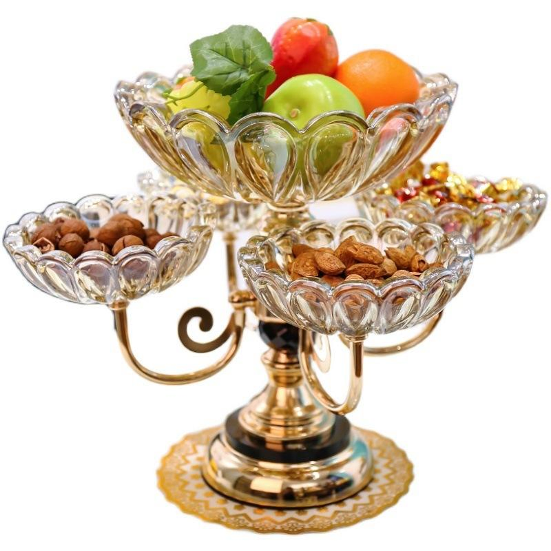 Trendy High Quality Tray for Chic Glass Fruit Dish Stand