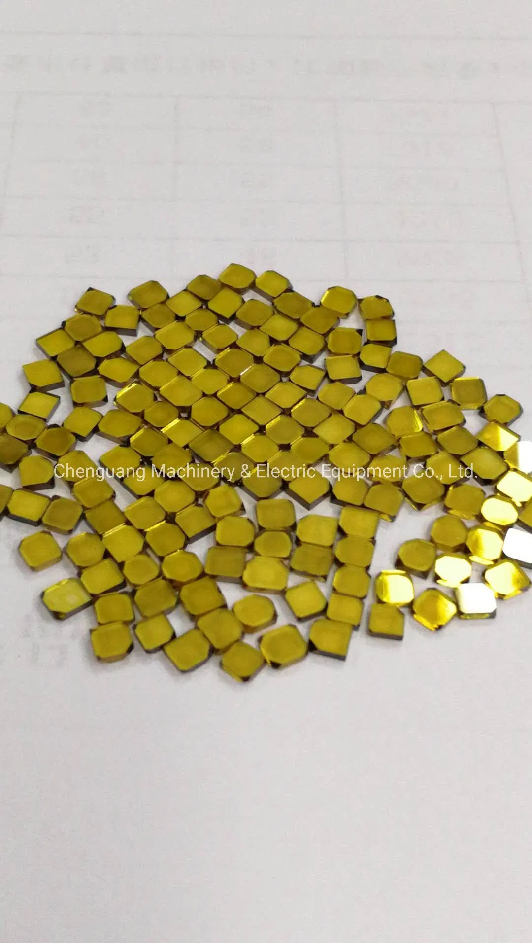 Желтый HPHT алмаз 7 мм для затравки