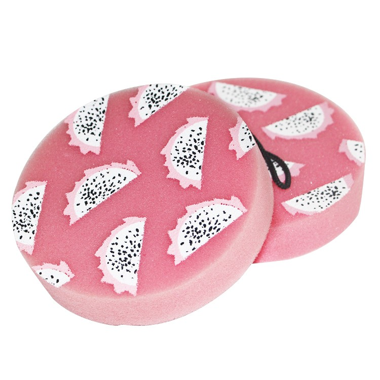 Customized Print Bath Sponge for Women, Men, Kids, Sponge Loofah Body Scrubber Shower Sponge for Body Wash Bathroom,