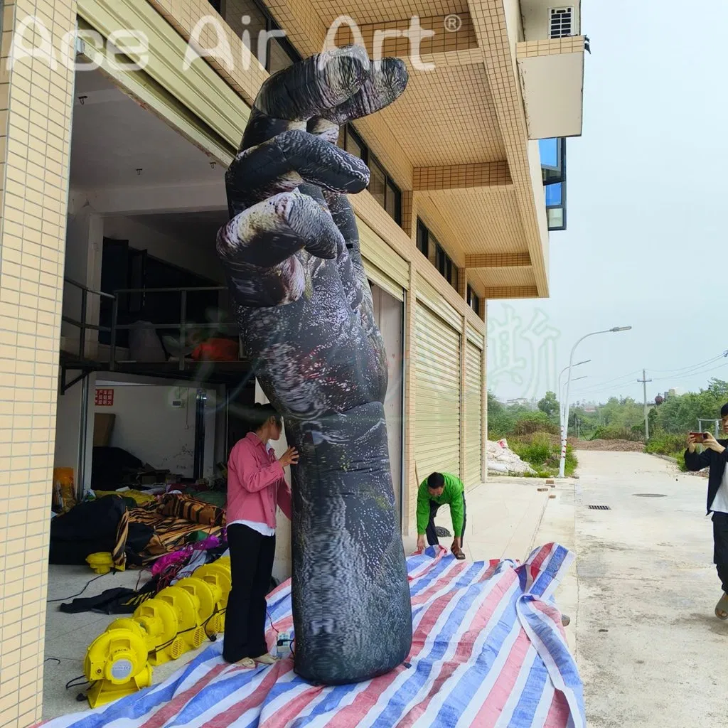 Halloween Festival Scene Decoration Inflatable Large Devil Hand Inflatable Evil Hand Balloon