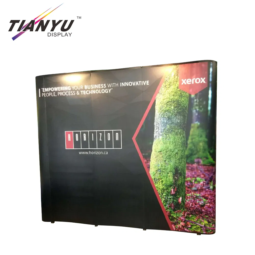 Portable 10X10 Exhibition Booth with Customizable Display Features
