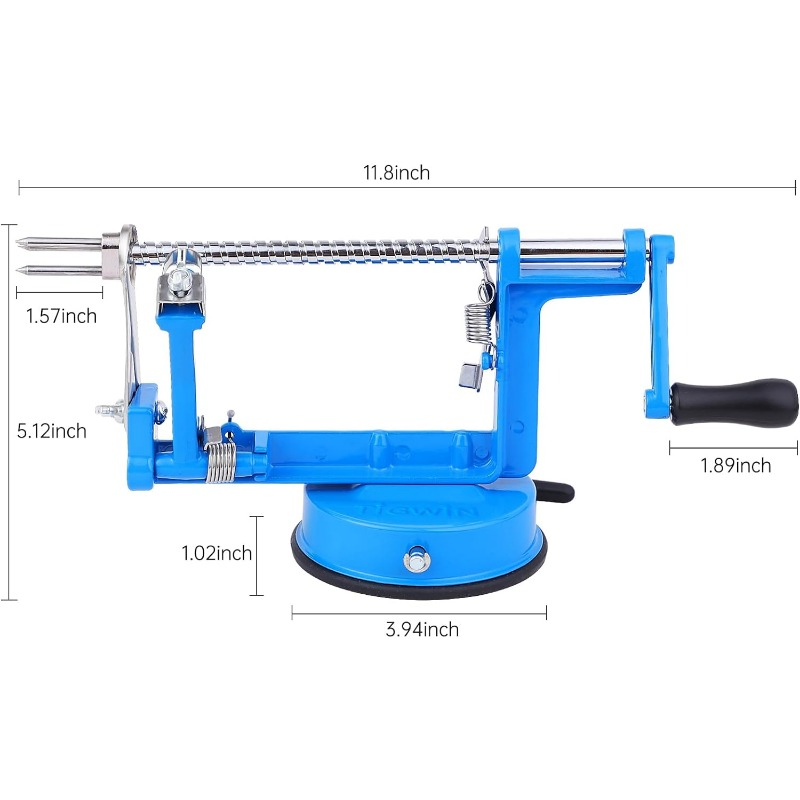 Hot Sale Long Lasting Stainless Steel Blades Corer Apple Peeler Slicer