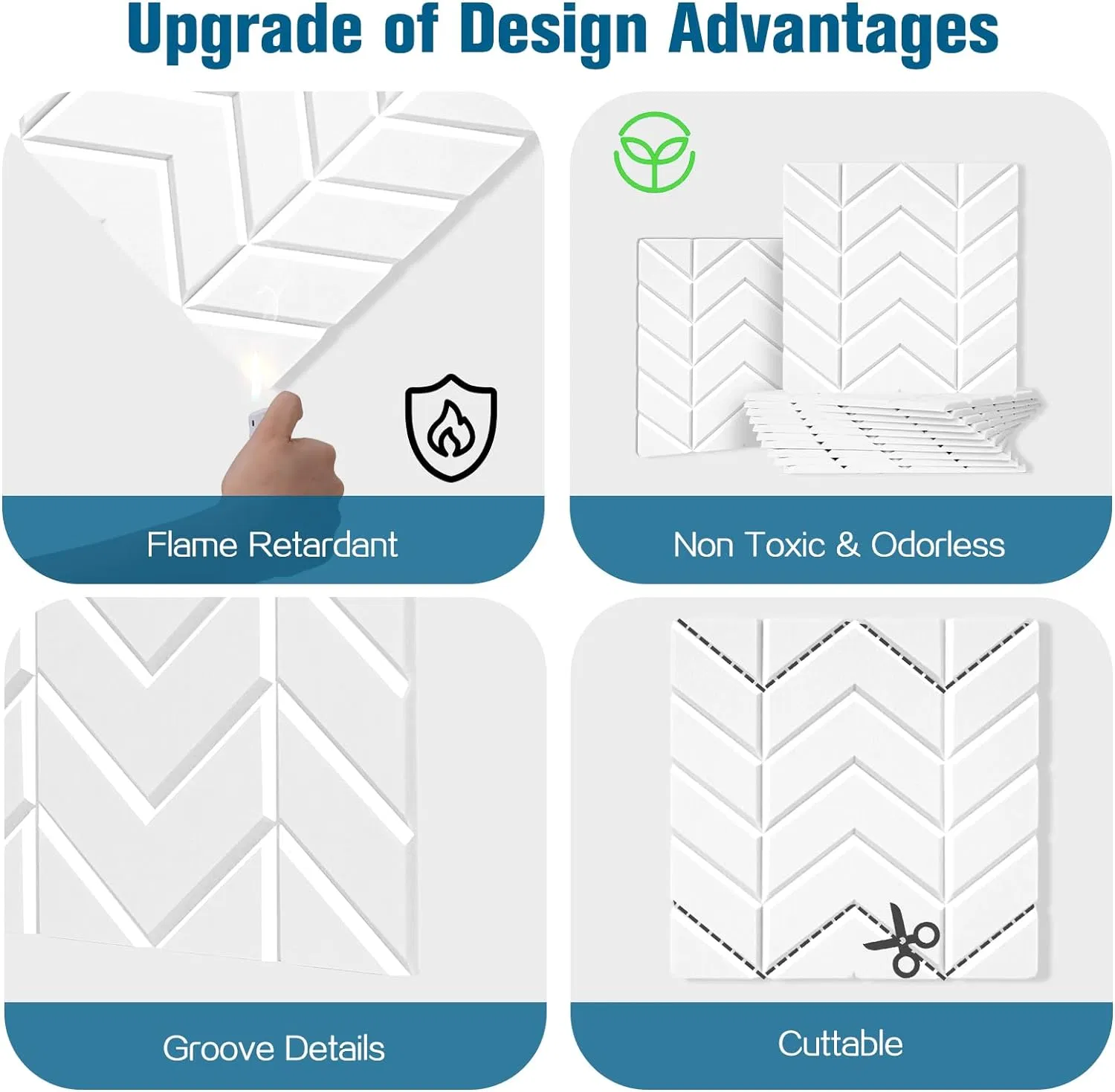 Premium 3D Acoustic Ceiling Panels for Superior Sound Absorption
