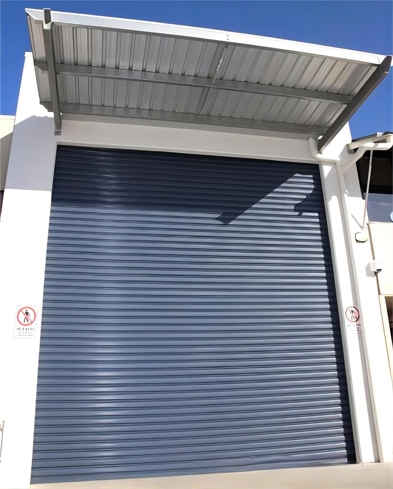 Industrial Exterior Gi Roller Shutter Galvanized Steel Iron Fire Rated Fire Prevention Fireproof Rolling Shutter Automatic Security Metal Entry Garage Door