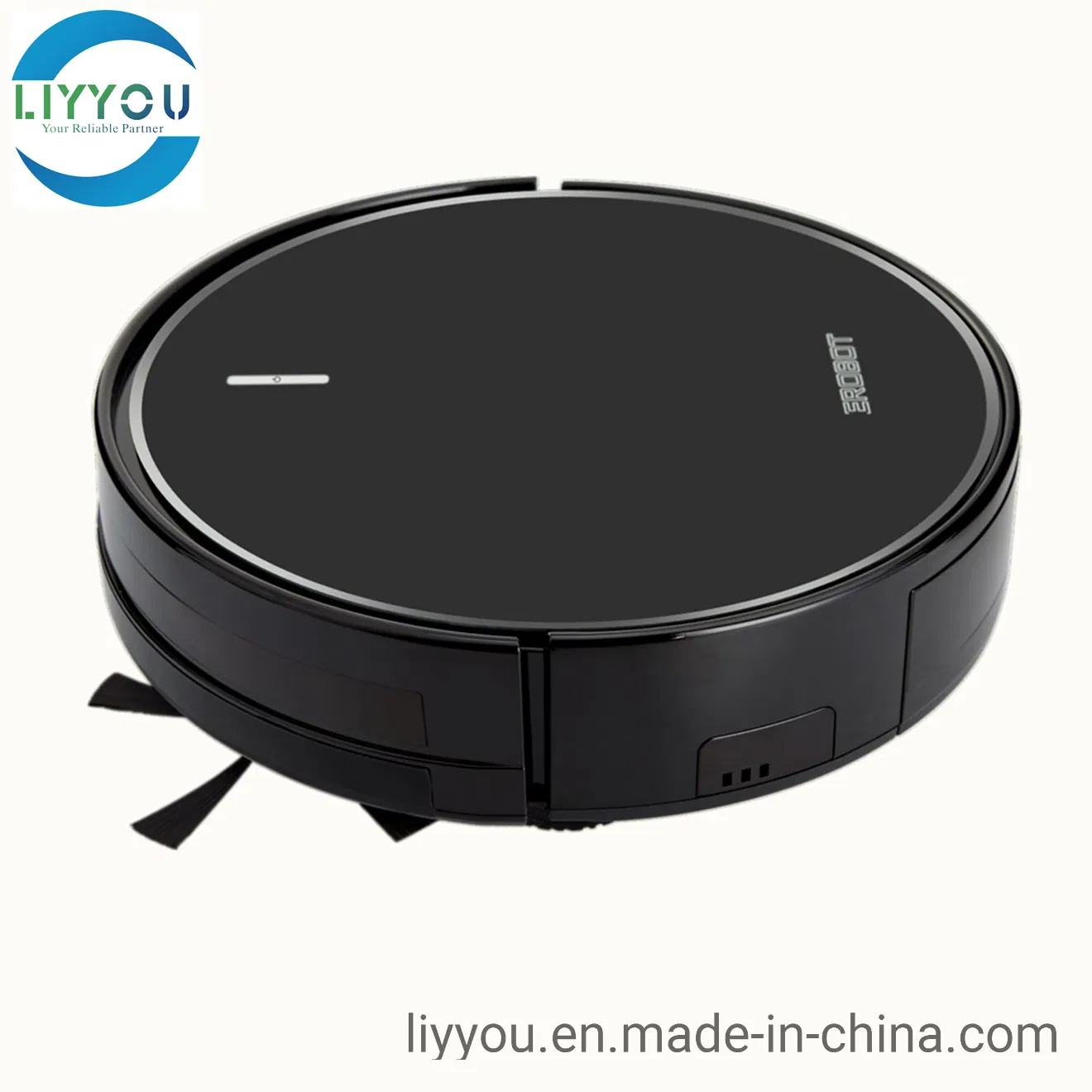 Strong Suction, Super Quiet, Self-Charging Robotic Vacuum Cleaner, Cleans Hard Floors to Medium-Pile Carpets