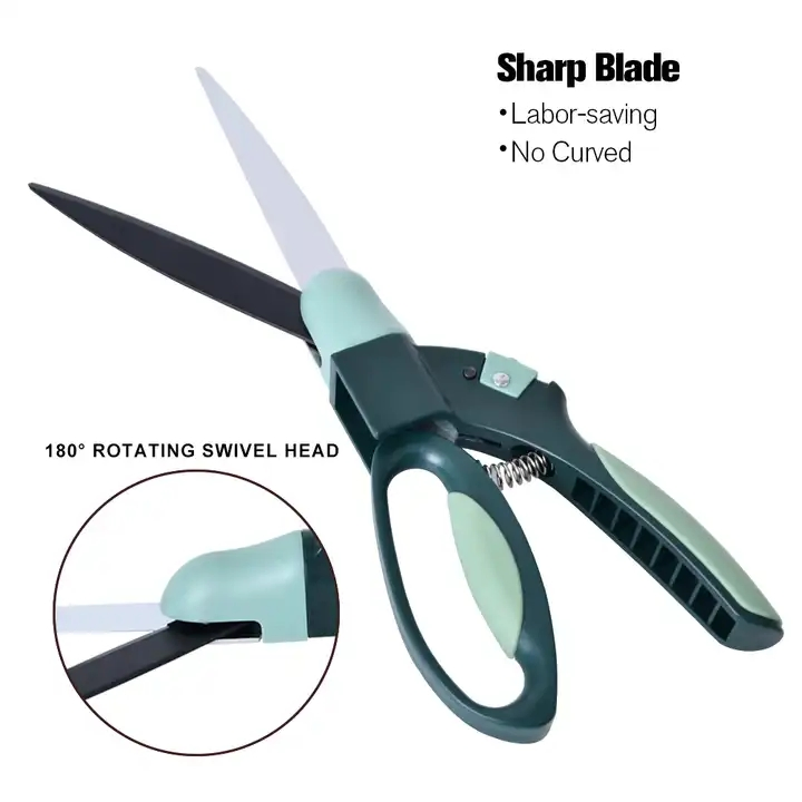 360 Degree Rotate Garden Hand Grass Shears