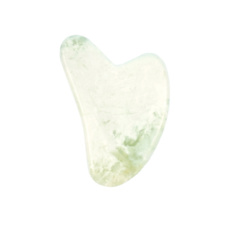 Emerald Jade Heart-Shaped Gua Sha Board
