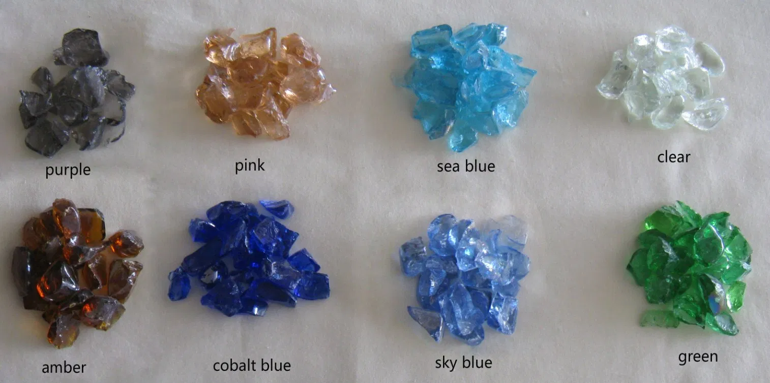 Transparent Glass Cullet Broken Glass