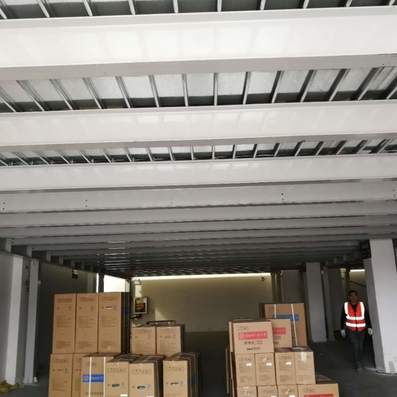Heavy Duty Grating Floor Industrial Multi-Tier Steel Mezzanine Floor Platform Rack System for Extensive Warehouse Utilization