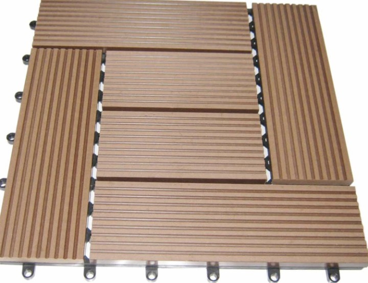 Напольная плитка WPC для террас и балконов