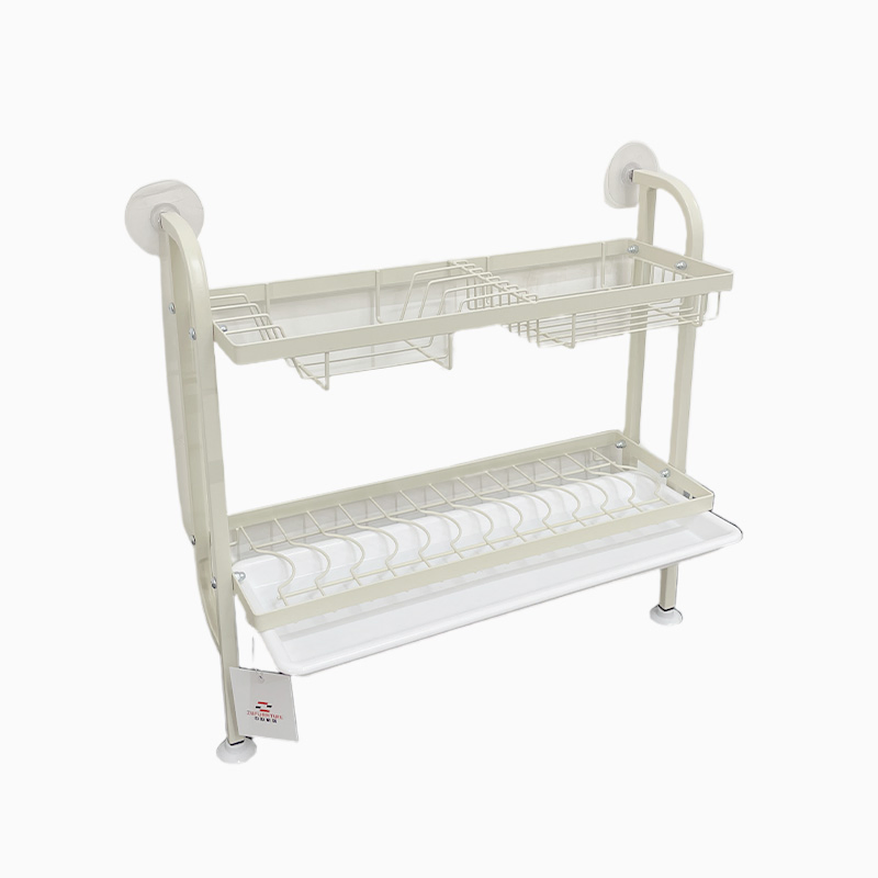 Держатель для посуды с присоской, 2-уровневый