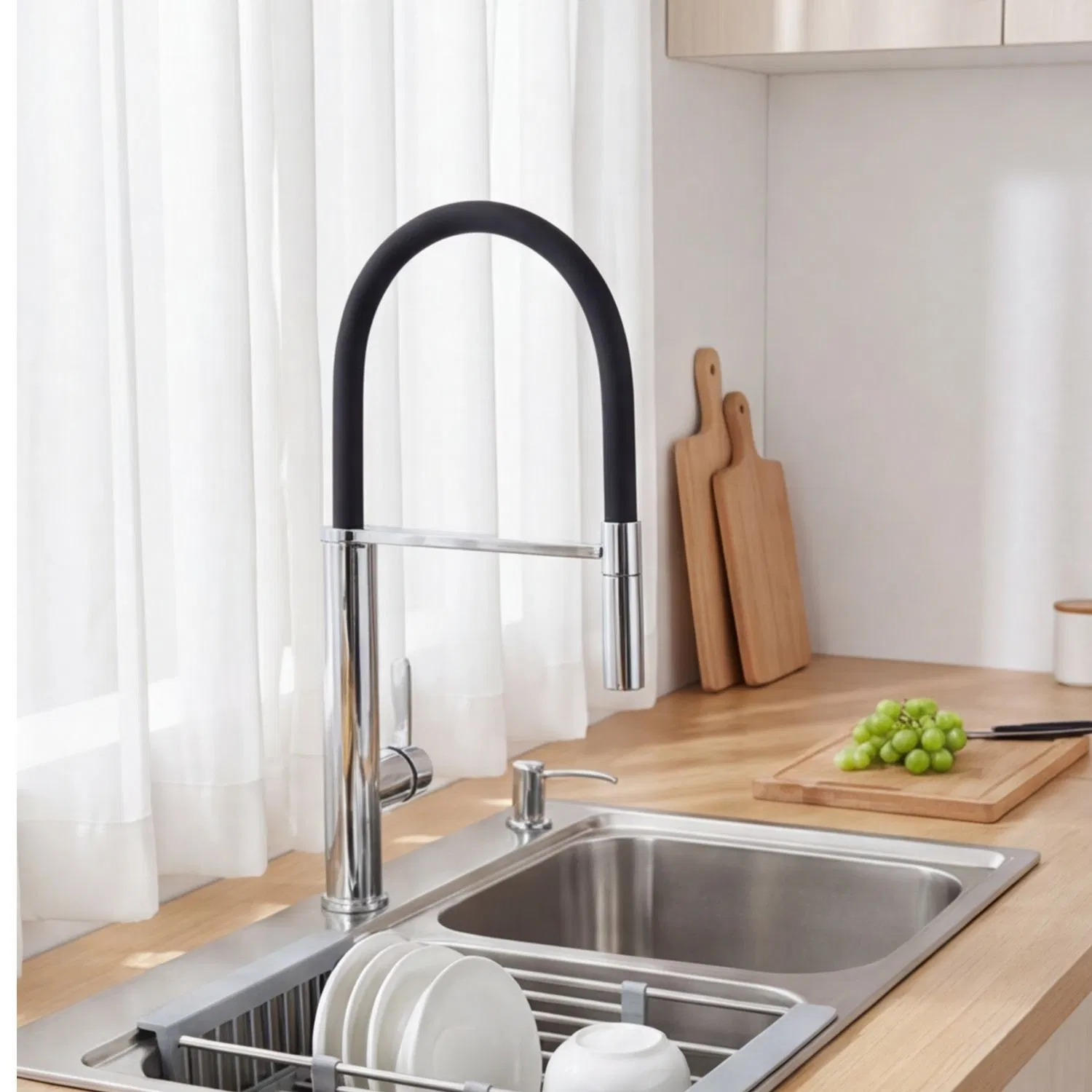 China Best Prices Sanitary Ware Stainless Steel Kitchen Faucet for Cooking Range Stove
