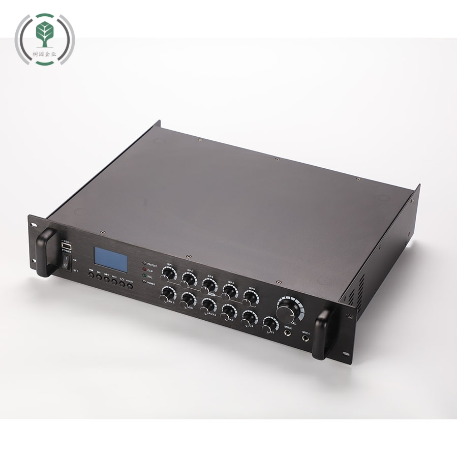 Bluetooth USB FM Multi-Zone PA Professional Audio MP3/FM Mix Amplifier