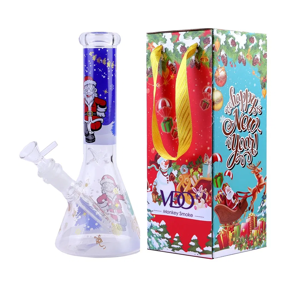 New Xmas Promotion Gifts Eco-Friendly Hookah Flask Europe Style Clear Glass Shisha Vase