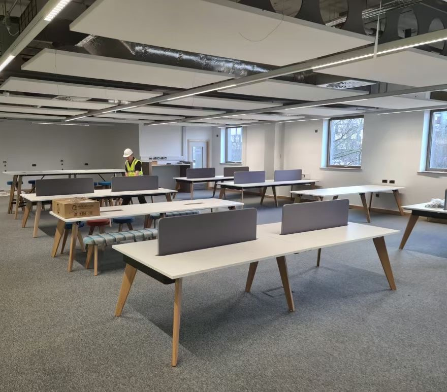 Panovf High Density Suspended Acoustic Ceiling Clouds Baffle for Office Acoustic Ceiling Panels