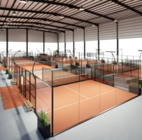 Top Quality Padel Tennis Court Panoramic Padel Court