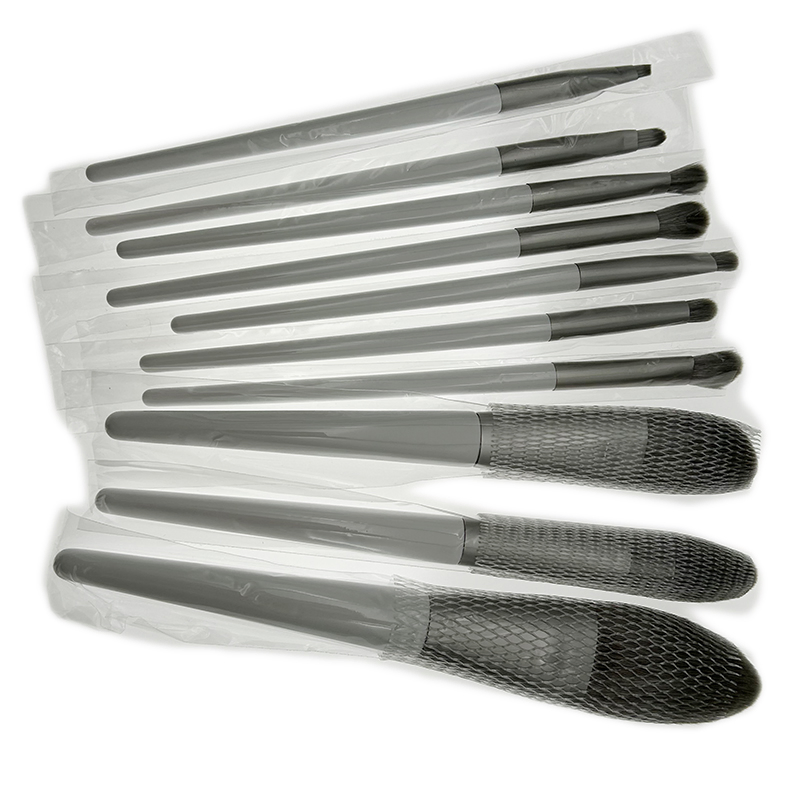 10 PCS Nylon or Fiber Makeup Brush (YY-1065)