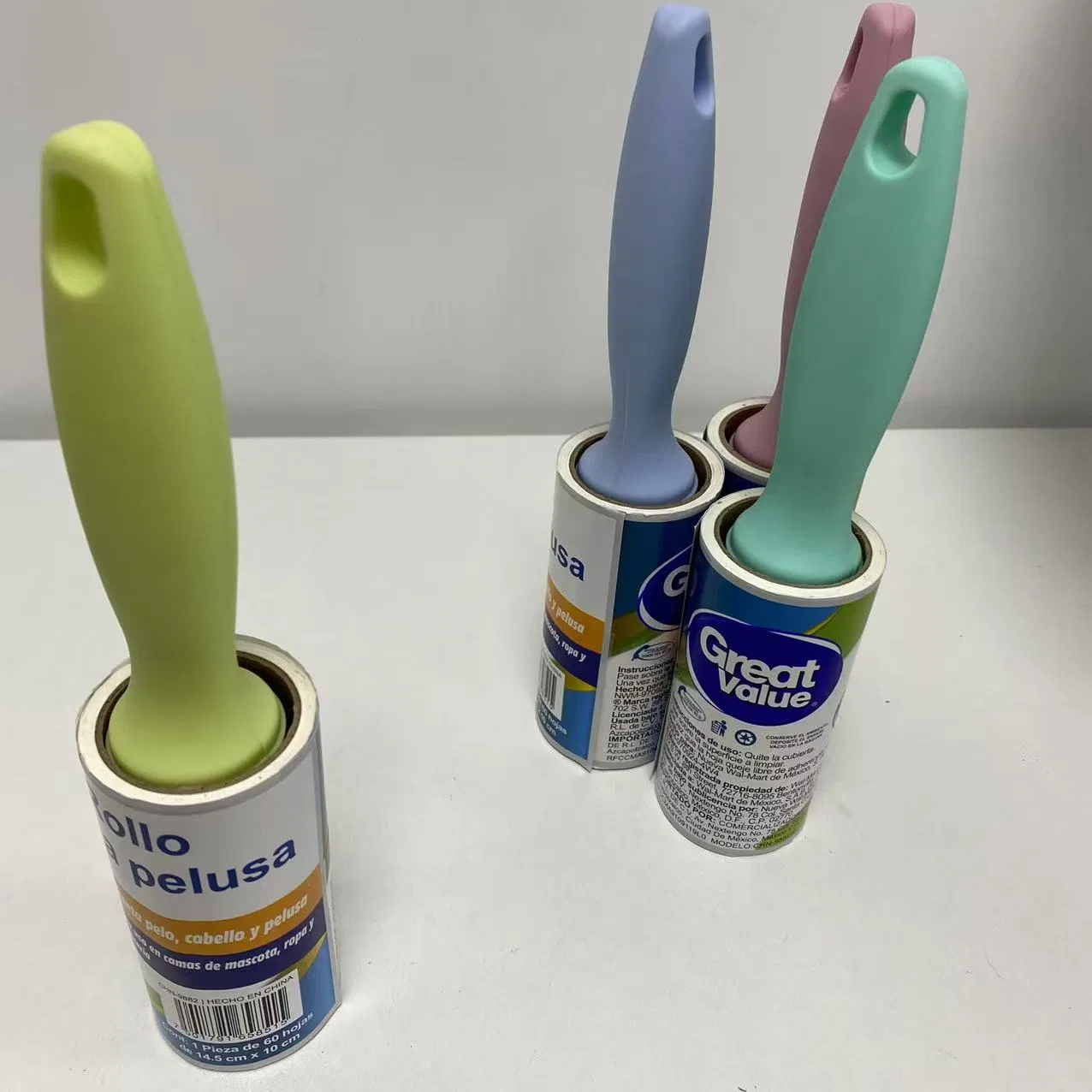 Home Cleaning Customized Logo Pet Hair Remover Extra Dust Paper Sticky Lint Roller