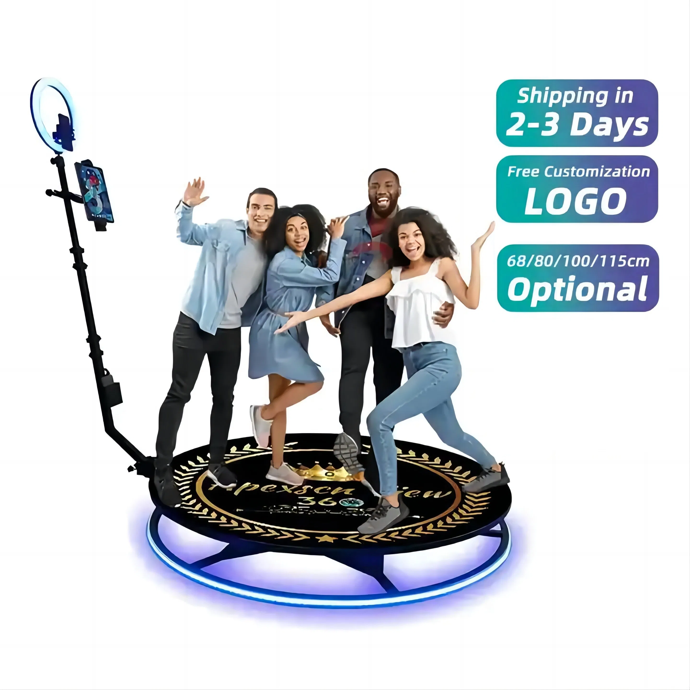 360 Degree Platform Photo Booth 360 Photo Booth Machine Wedding Photo Booth Party Photobooth