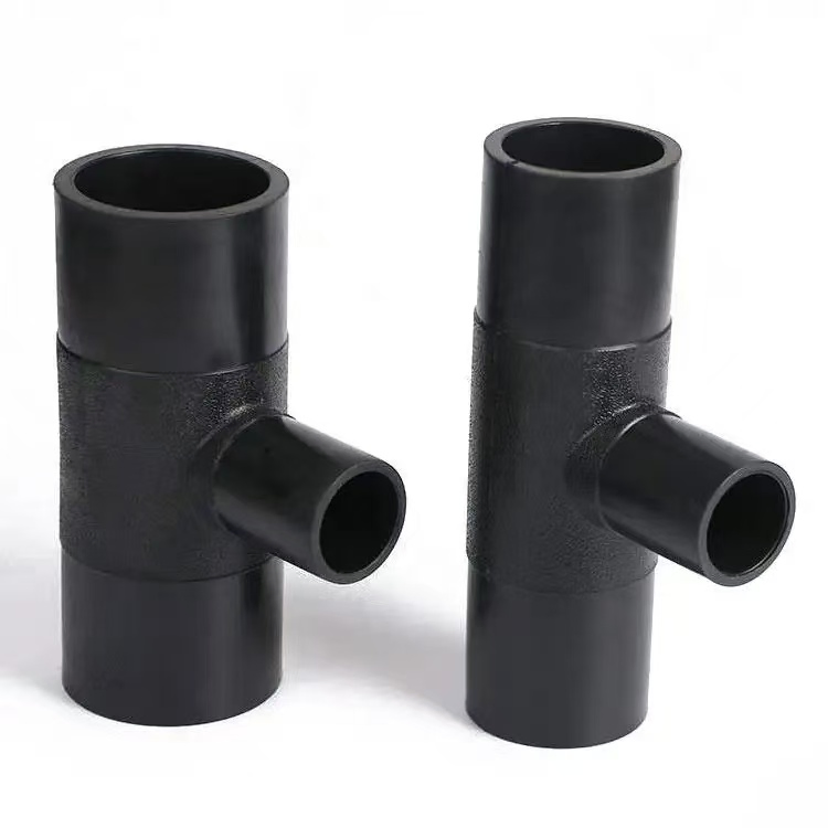 PE100 HDPE Pipe Fittings Electrofusion Elbow Tee Flange Coupling Weld Water Irrigation Industry Cast Polyethylene Industry