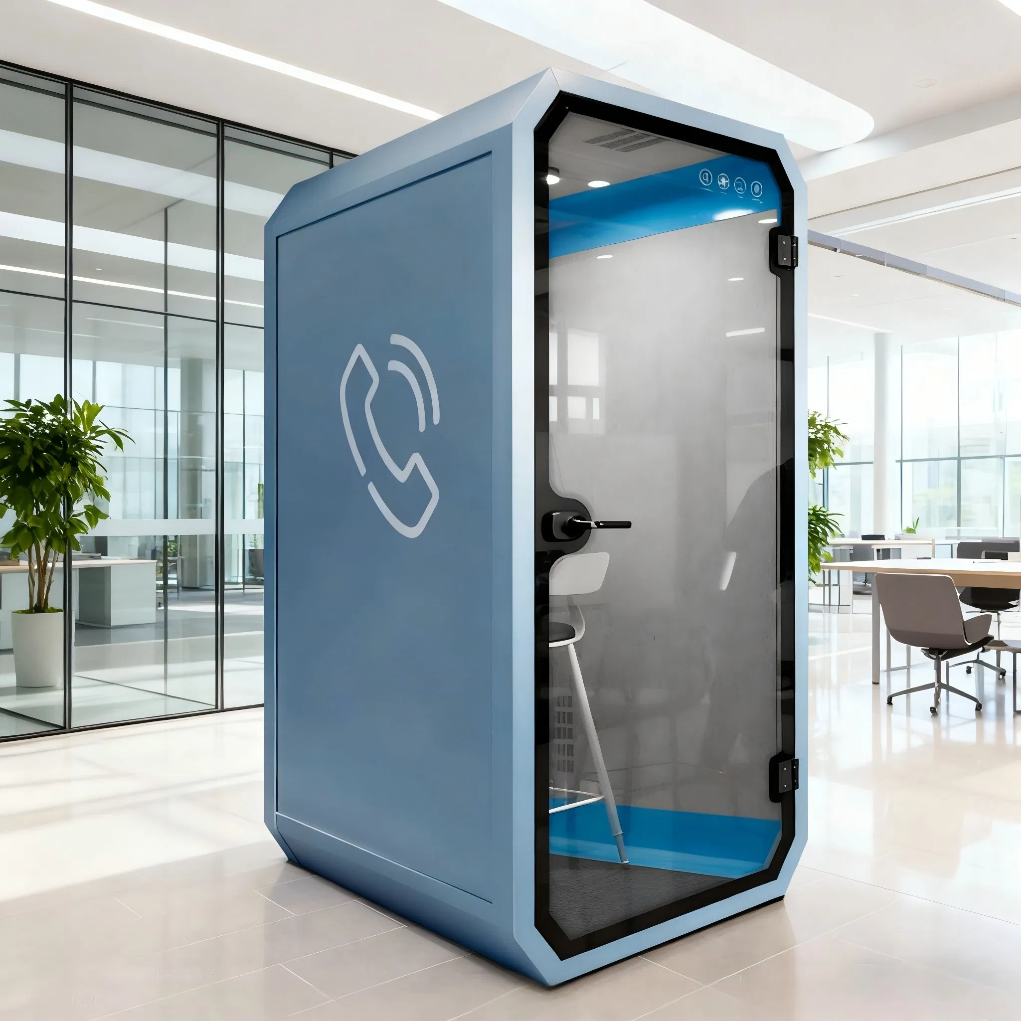 Public House Phone Booth for Sale Soundproof Working Booth Office