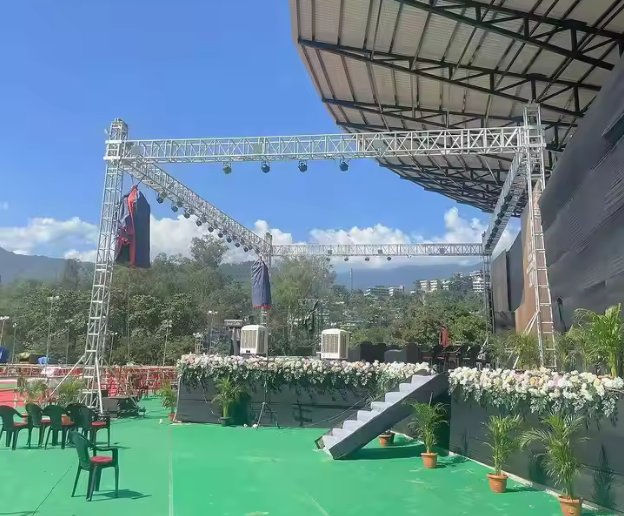 Outdoor Stage and Truss Aluminum Lighting Truss Aluminum Stage for Concert Stage Truss, Event Truss, Aluminum Truss