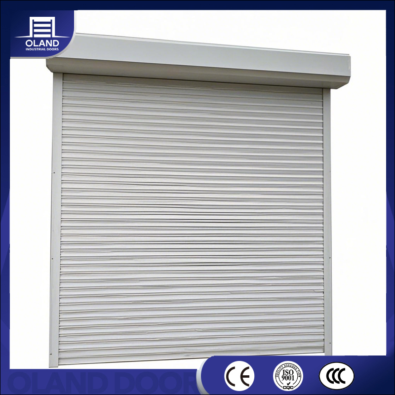 High Performance Industrial Automatic Electric Aluminum Roller Shutter Door Thermal Insulated for Villa Houses or Warehouse