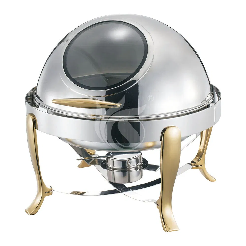 Food Warmer Gold Chafing Dishes Stainless Steel Chafing Dish