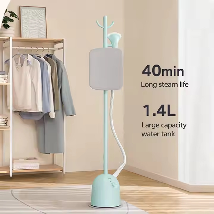 1500W Electric Portable Slim Standing Clothes Garment Steamer Rack 3 Gear Iron