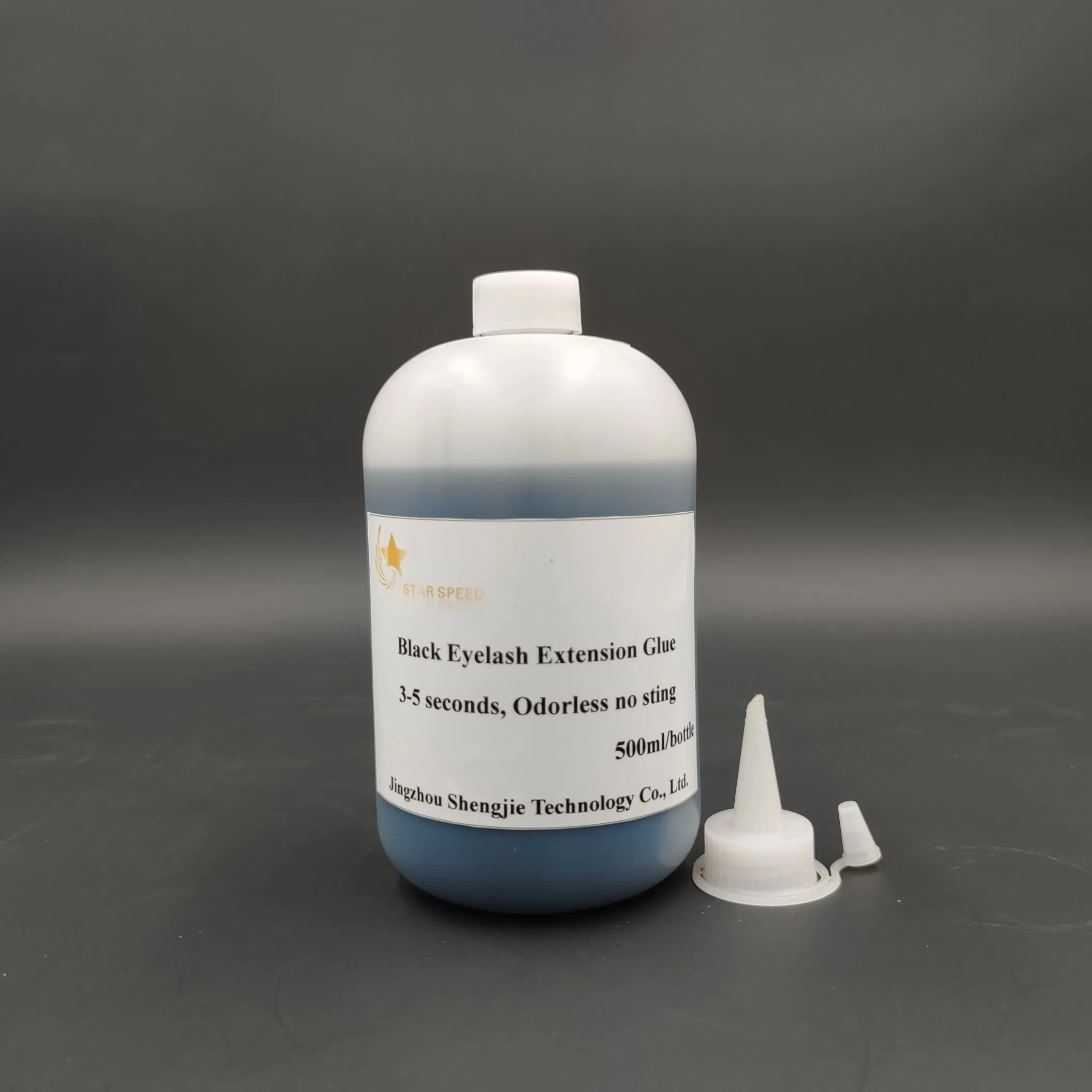 High Quality 3-5s 500ml Odorless Lash Glue Fast Drying Custom Logo Accepted Eyelash Extension Glue Factory Supply