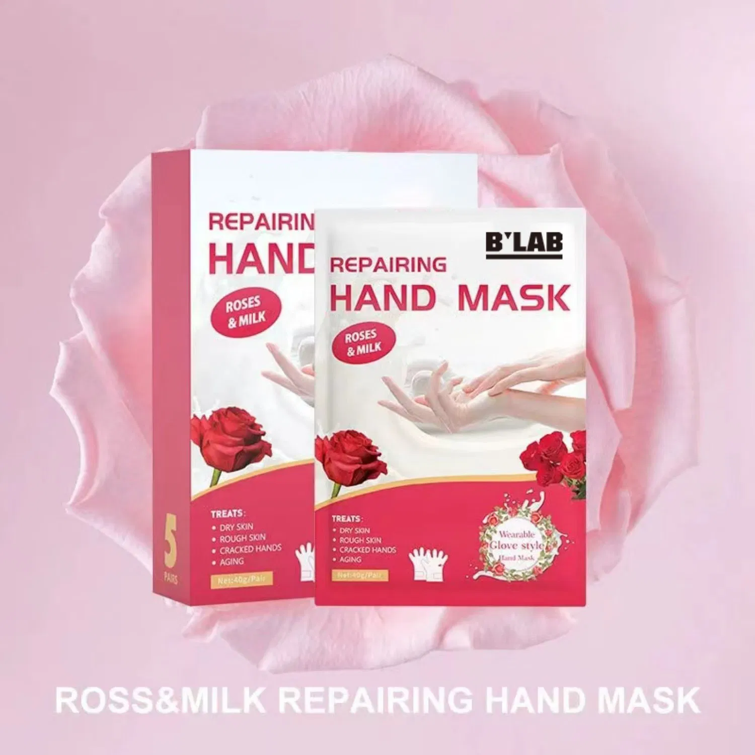 Hand Peel Mask for Dry Hands Treatment