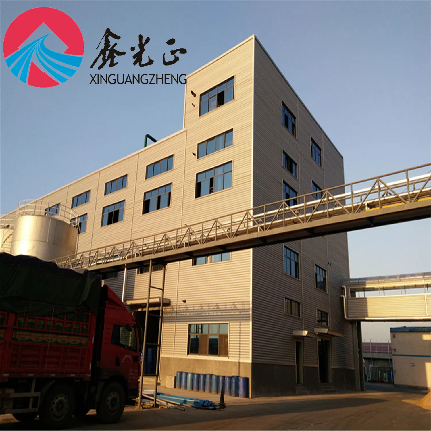 Low Cost Prefabricated Steel Structure Steel Frame with Crane Workshop